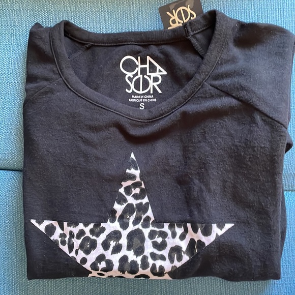 Chaser leopard star sweatshirt - Picture 3 of 3